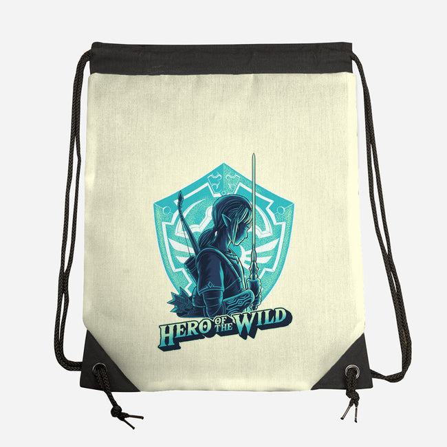 Hero Of The Wild-None-Drawstring-Bag-rmatix