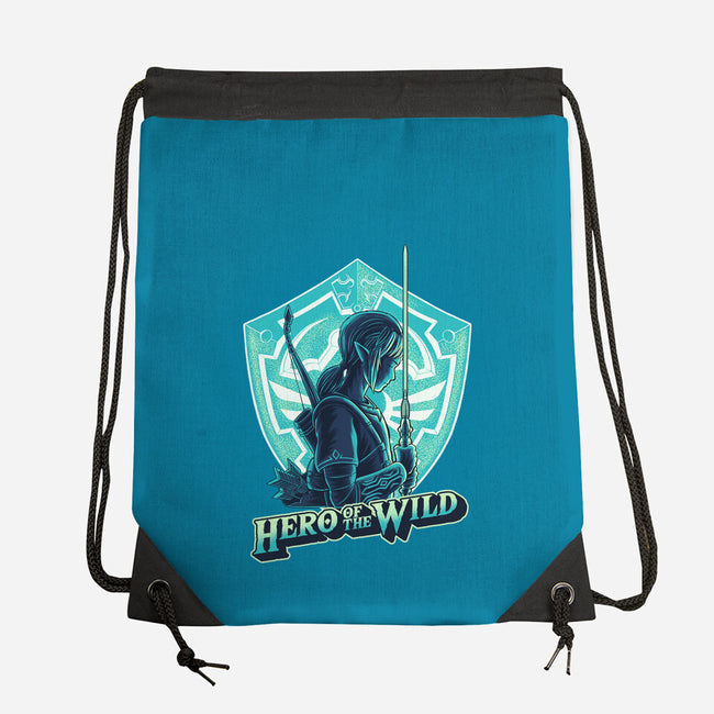 Hero Of The Wild-None-Drawstring-Bag-rmatix