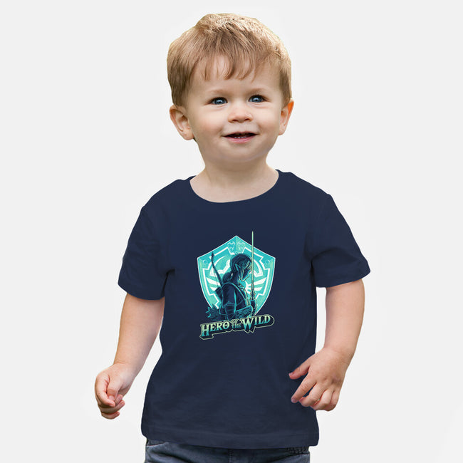 Hero Of The Wild-Baby-Basic-Tee-rmatix