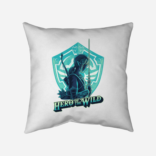 Hero Of The Wild-None-Non-Removable Cover w Insert-Throw Pillow-rmatix