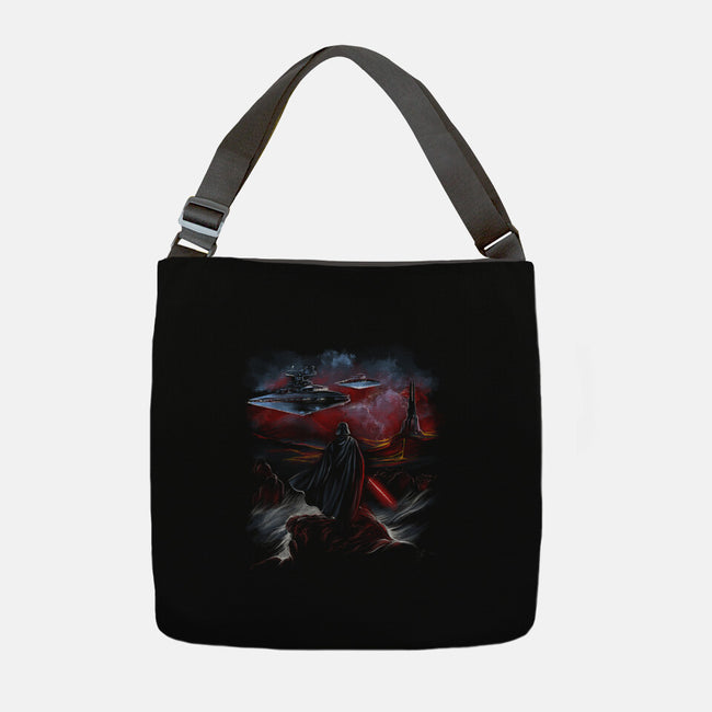 Wanderer Of The Dark Side-None-Adjustable Tote-Bag-zascanauta