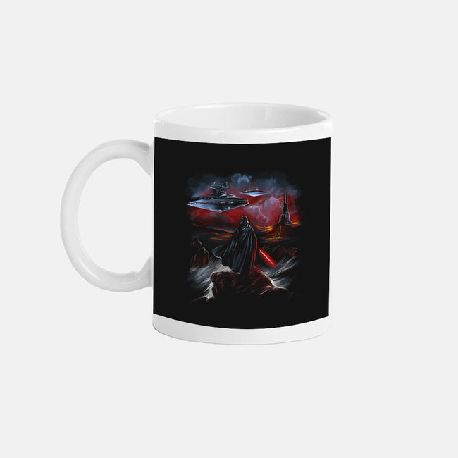 Wanderer Of The Dark Side-None-Mug-Drinkware-zascanauta