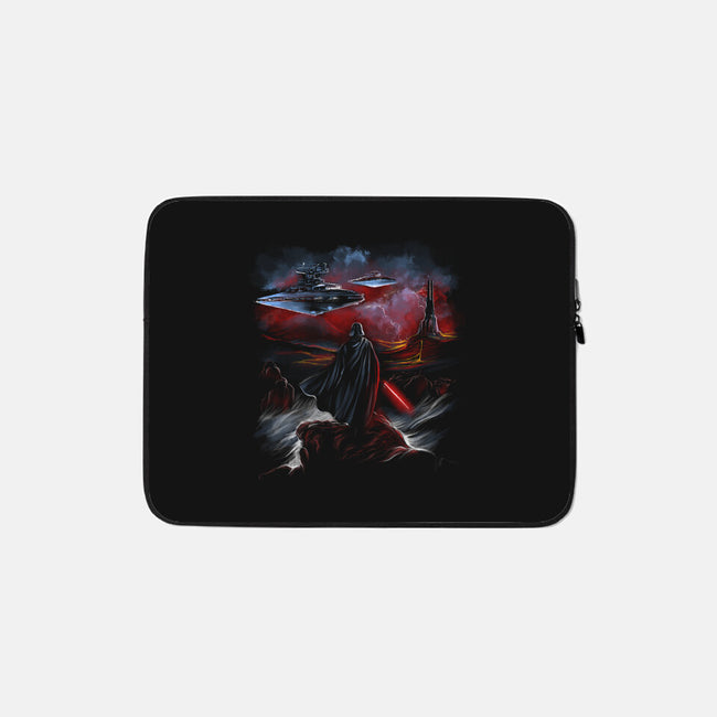 Wanderer Of The Dark Side-None-Zippered-Laptop Sleeve-zascanauta