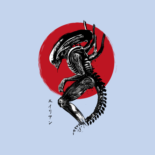 Xenomorph Sumi-e-Unisex-Pullover-Sweatshirt-DrMonekers