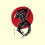 Xenomorph Sumi-e-None-Indoor-Rug-DrMonekers