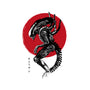 Xenomorph Sumi-e-None-Removable Cover-Throw Pillow-DrMonekers