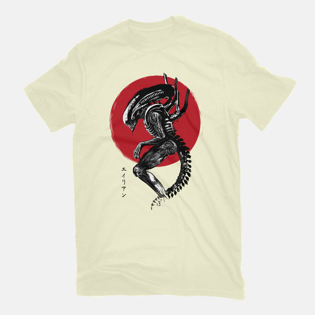 Xenomorph Sumi-e-Mens-Premium-Tee-DrMonekers