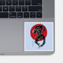 Xenomorph Sumi-e-None-Glossy-Sticker-DrMonekers