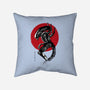 Xenomorph Sumi-e-None-Non-Removable Cover w Insert-Throw Pillow-DrMonekers