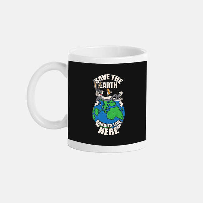 Rabbits Live Here-None-Mug-Drinkware-turborat14