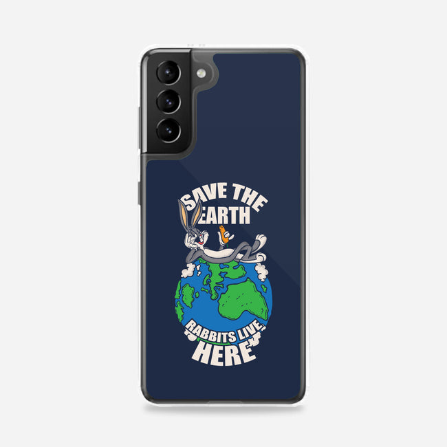 Rabbits Live Here-Samsung-Snap-Phone Case-turborat14