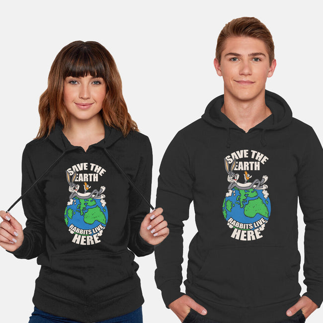 Rabbits Live Here-Unisex-Pullover-Sweatshirt-turborat14