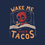 Wake Me When Tacos-Womens-V-Neck-Tee-Arigatees