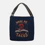 Wake Me When Tacos-None-Adjustable Tote-Bag-Arigatees