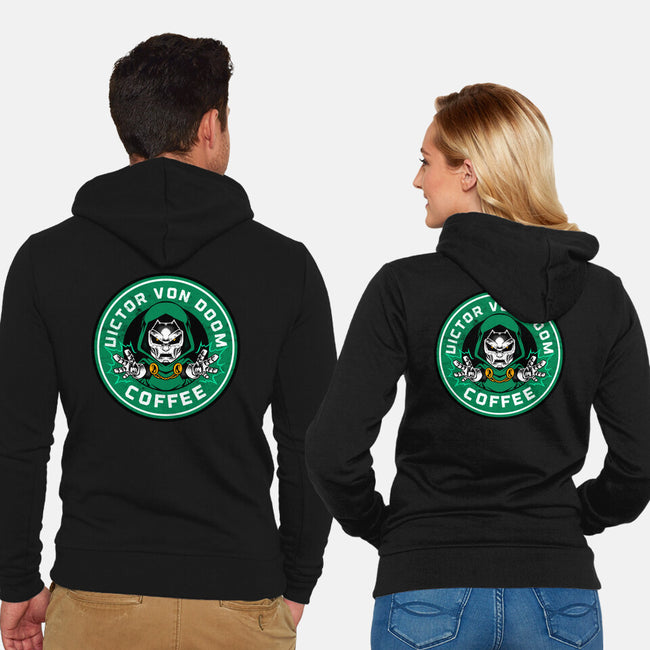 Surprise Coffee-Unisex-Zip-Up-Sweatshirt-spoilerinc