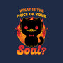 Creepy Cat Buys Souls-Unisex-Basic-Tank-Studio Mootant