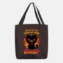 Creepy Cat Buys Souls-None-Basic Tote-Bag-Studio Mootant