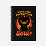 Creepy Cat Buys Souls-None-Dot Grid-Notebook-Studio Mootant