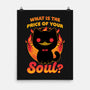 Creepy Cat Buys Souls-None-Matte-Poster-Studio Mootant