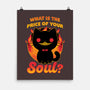 Creepy Cat Buys Souls-None-Matte-Poster-Studio Mootant