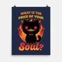 Creepy Cat Buys Souls-None-Matte-Poster-Studio Mootant