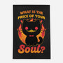 Creepy Cat Buys Souls-None-Outdoor-Rug-Studio Mootant