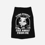 Goth Girl Hates People-Cat-Basic-Pet Tank-Studio Mootant