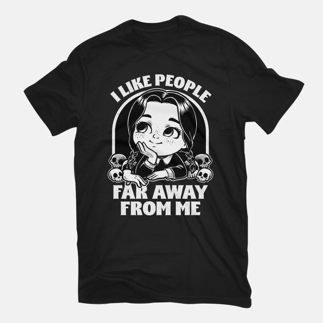 Goth Girl Hates People-Mens-Basic-Tee-Studio Mootant