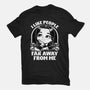 Goth Girl Hates People-Unisex-Basic-Tee-Studio Mootant