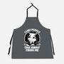 Goth Girl Hates People-Unisex-Kitchen-Apron-Studio Mootant