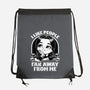 Goth Girl Hates People-None-Drawstring-Bag-Studio Mootant