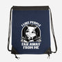 Goth Girl Hates People-None-Drawstring-Bag-Studio Mootant