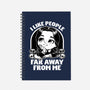 Goth Girl Hates People-None-Dot Grid-Notebook-Studio Mootant