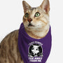 Goth Girl Hates People-Cat-Bandana-Pet Collar-Studio Mootant