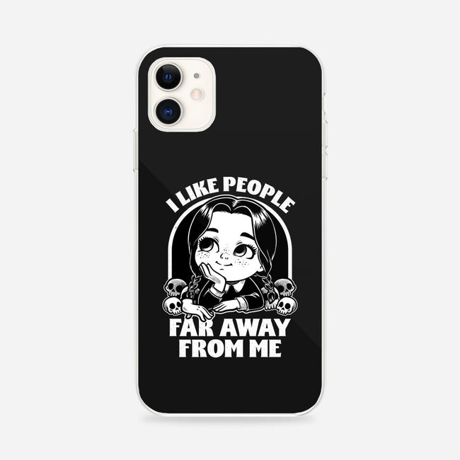 Goth Girl Hates People-iPhone-Snap-Phone Case-Studio Mootant