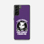 Goth Girl Hates People-Samsung-Snap-Phone Case-Studio Mootant