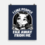 Goth Girl Hates People-None-Matte-Poster-Studio Mootant