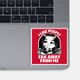 Goth Girl Hates People-None-Glossy-Sticker-Studio Mootant