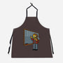 Horror Movie Chalkboard-Unisex-Kitchen-Apron-Studio Mootant