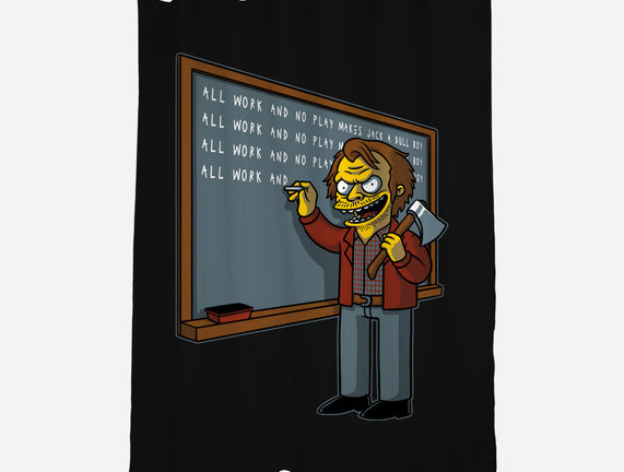 Horror Movie Chalkboard