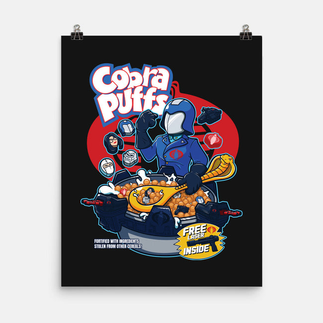 Cobra Puff-None-Matte-Poster-Jc Jows