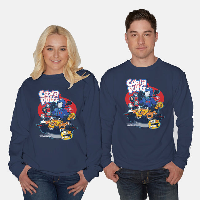 Cobra Puff-Unisex-Crew Neck-Sweatshirt-Jc Jows