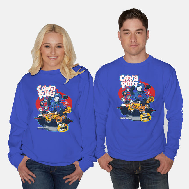 Cobra Puff-Unisex-Crew Neck-Sweatshirt-Jc Jows