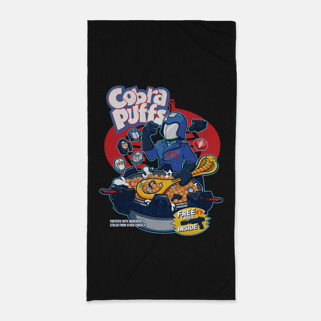 Cobra Puff-None-Beach-Towel-Jc Jows