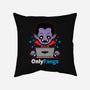 Onlyfangs-None-Non-Removable Cover w Insert-Throw Pillow-Boggs Nicolas