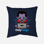 Onlyfangs-None-Non-Removable Cover w Insert-Throw Pillow-Boggs Nicolas