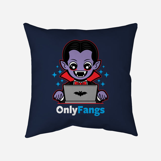 Onlyfangs-None-Removable Cover w Insert-Throw Pillow-Boggs Nicolas