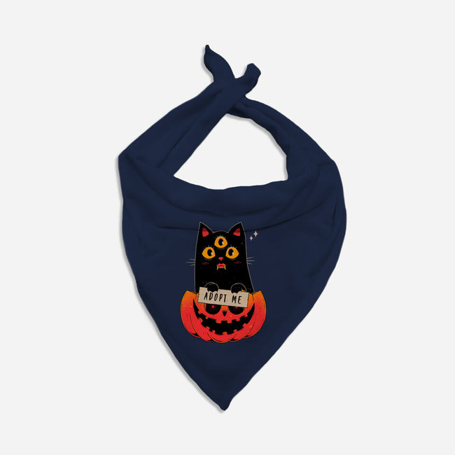 Adopt Spooky Cat-Dog-Bandana-Pet Collar-GODZILLARGE