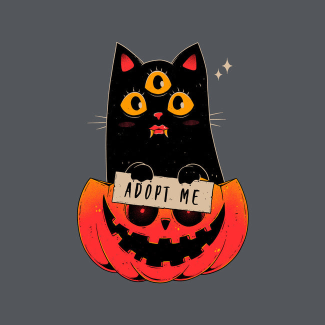 Adopt Spooky Cat-Unisex-Basic-Tee-GODZILLARGE