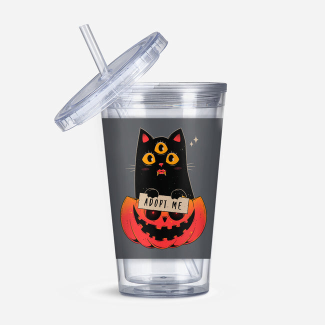 Adopt Spooky Cat-None-Acrylic Tumbler-Drinkware-GODZILLARGE